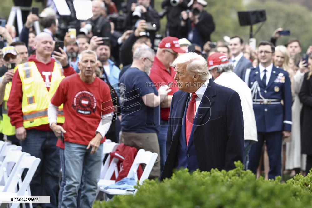 President Trump announces reciprocal tariffs on so-called ‘Liberation Day’