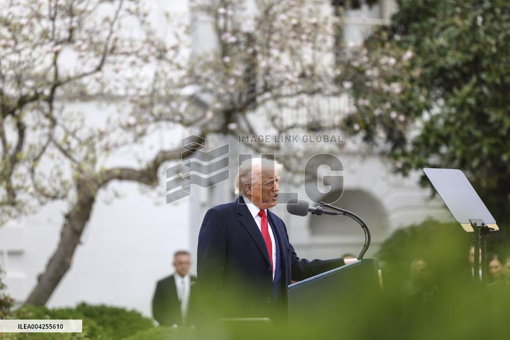President Trump announces reciprocal tariffs on so-called ‘Liberation Day’