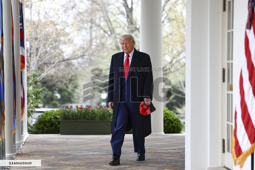 President Trump announces reciprocal tariffs on so-called ‘Liberation Day’