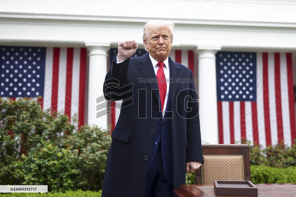 President Trump announces reciprocal tariffs on so-called ‘Liberation Day’