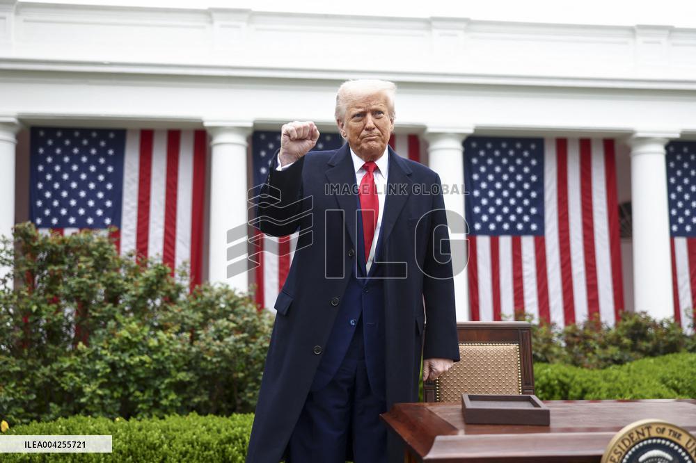 President Trump announces reciprocal tariffs on so-called ‘Liberation Day’