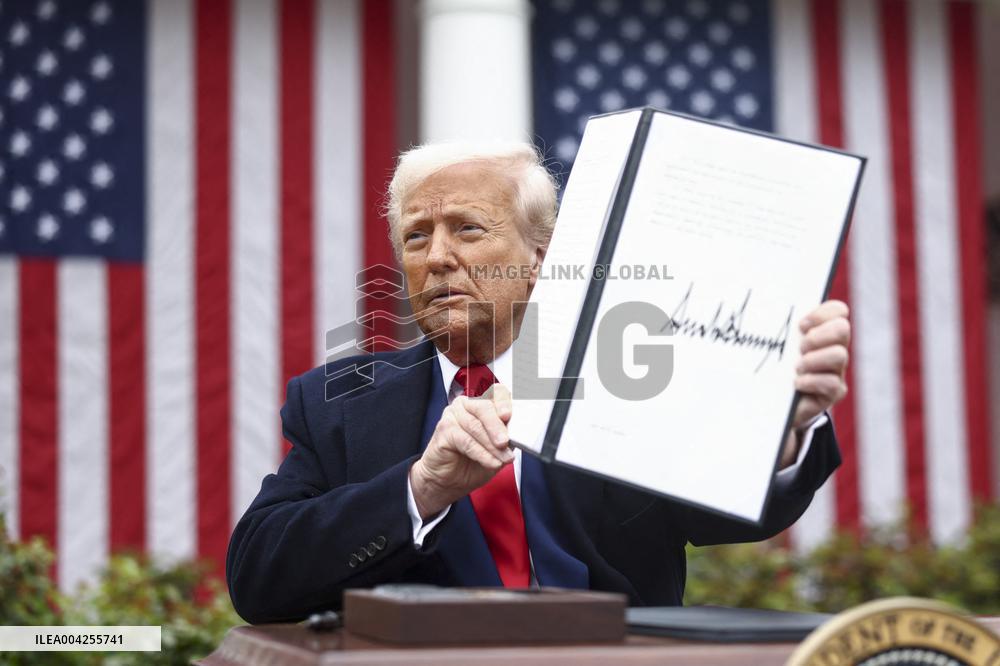 President Trump announces reciprocal tariffs on so-called ‘Liberation Day’