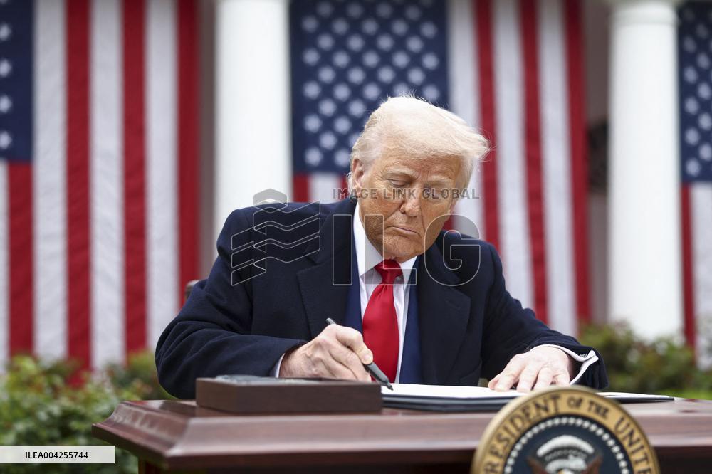 President Trump announces reciprocal tariffs on so-called ‘Liberation Day’