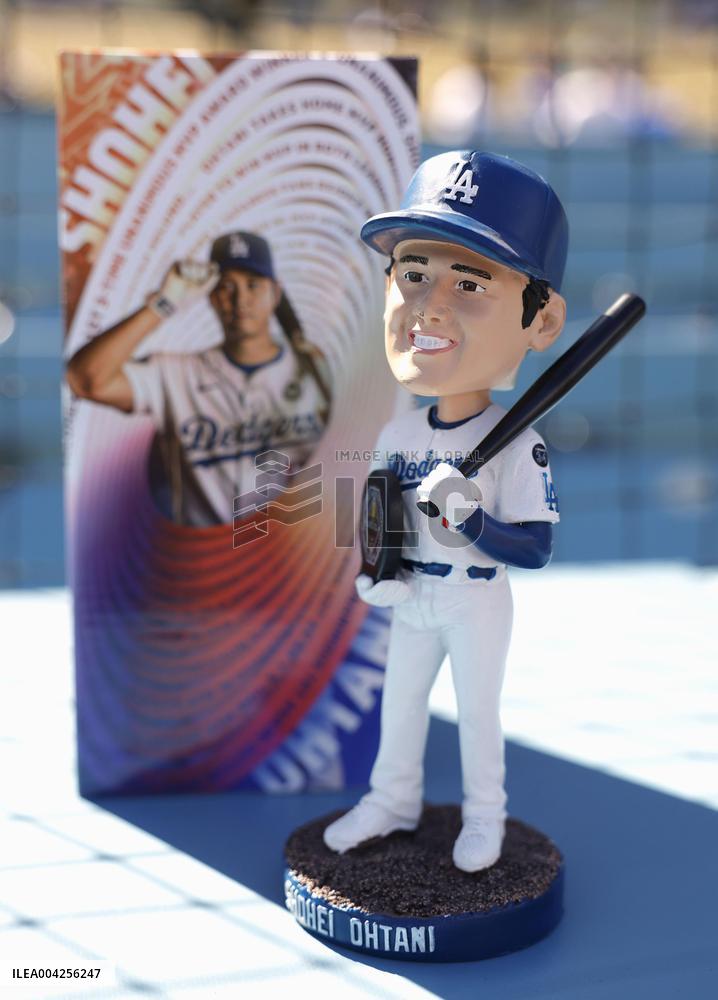 Baseball: Bobblehead of Shohei Ohtani