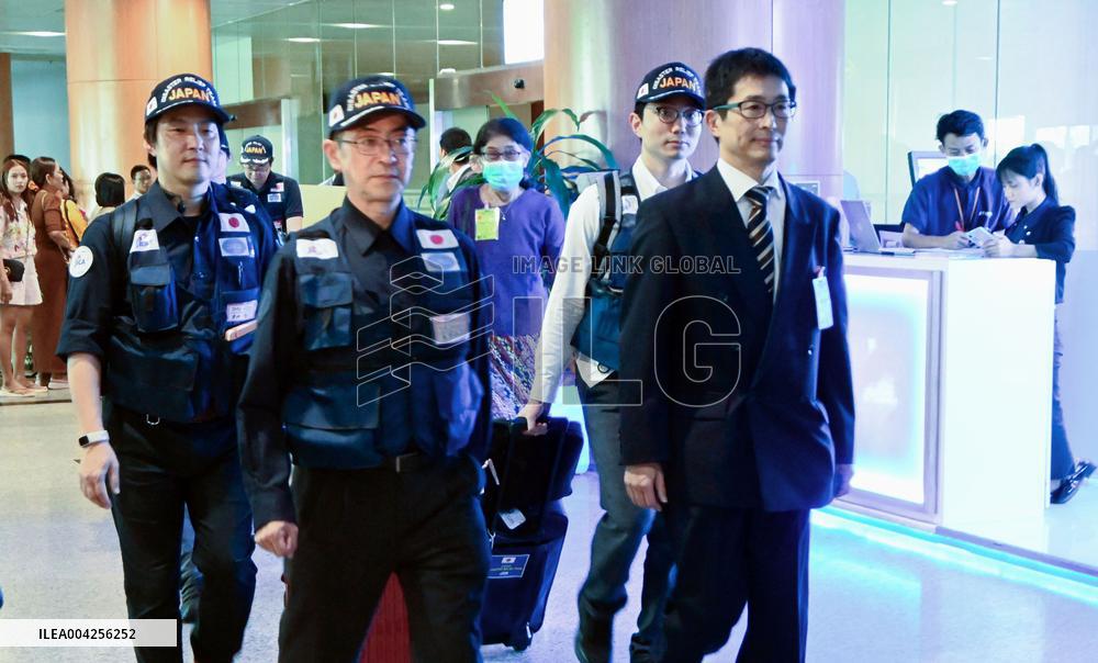 Japan medical team arrives in quake-hit Myanmar