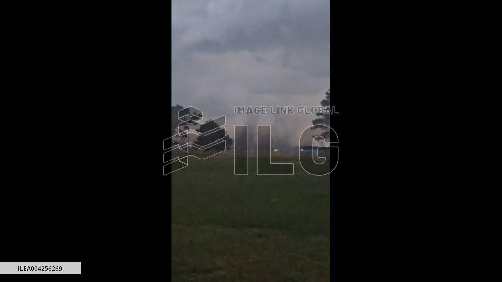 US: Severe Thunderstorms Rolls Through Central Nebraska