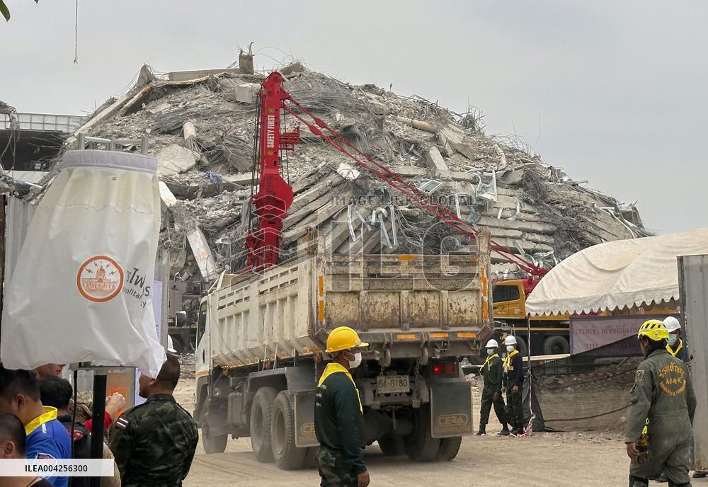 Aftermath of strong earthquake in Myanmar, Thailand