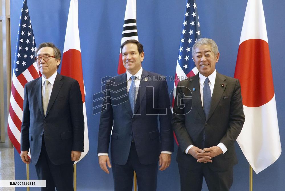 Japan-U.S.-S. Korea talks