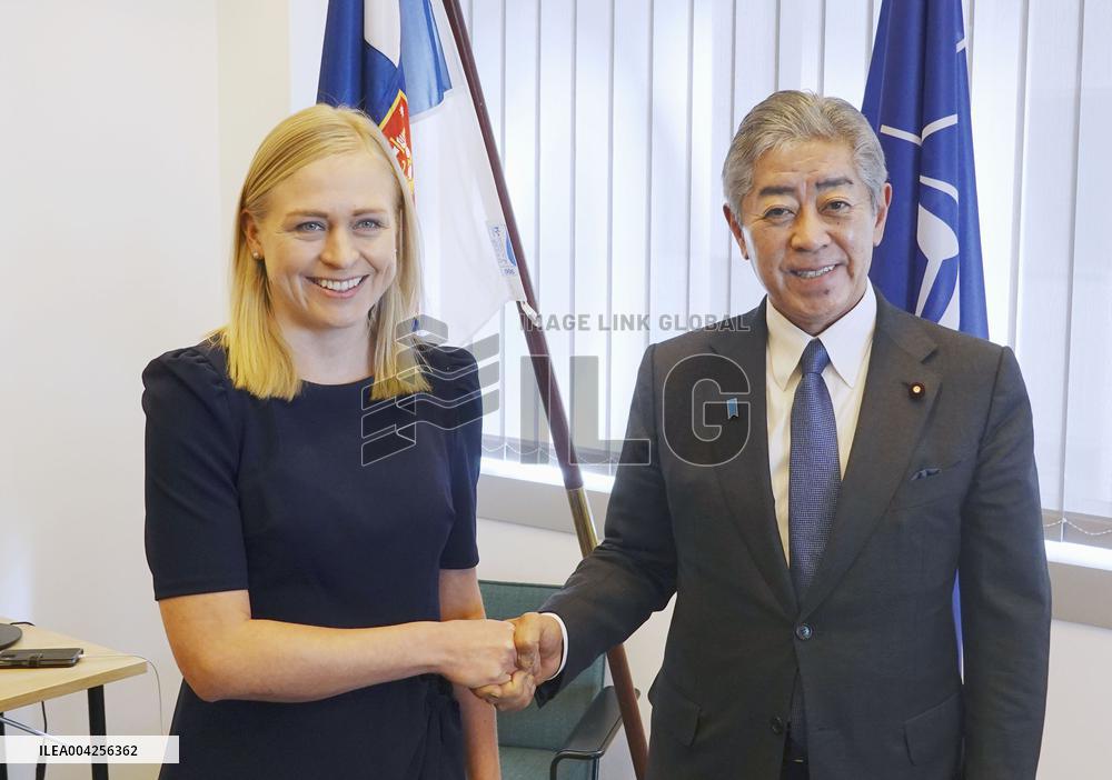 Japan-Finland talks in Brussels