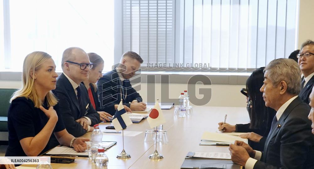 Japan-Finland talks in Brussels