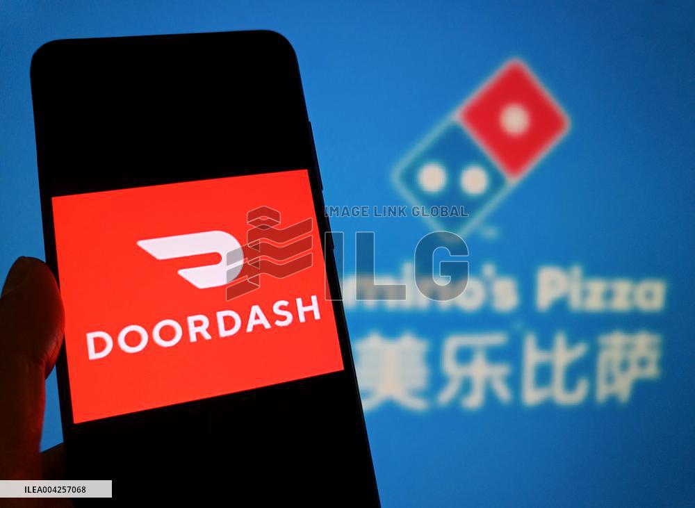 Illustration Domino DoorDash