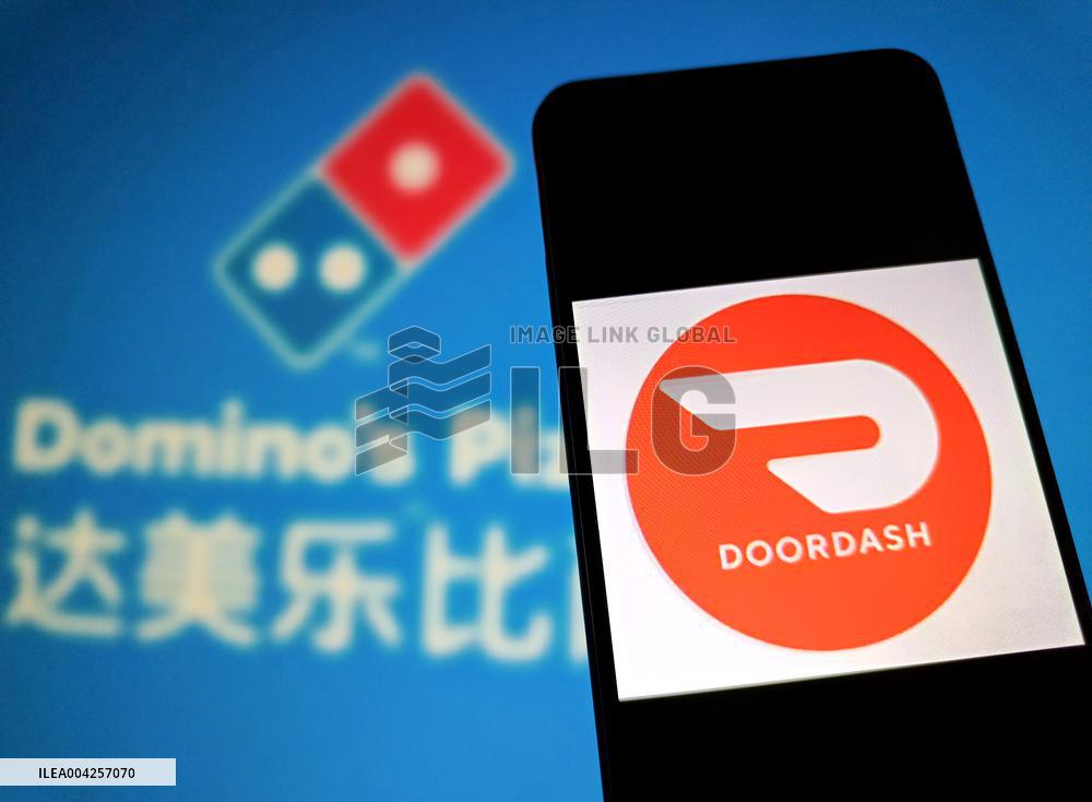 Illustration Domino DoorDash