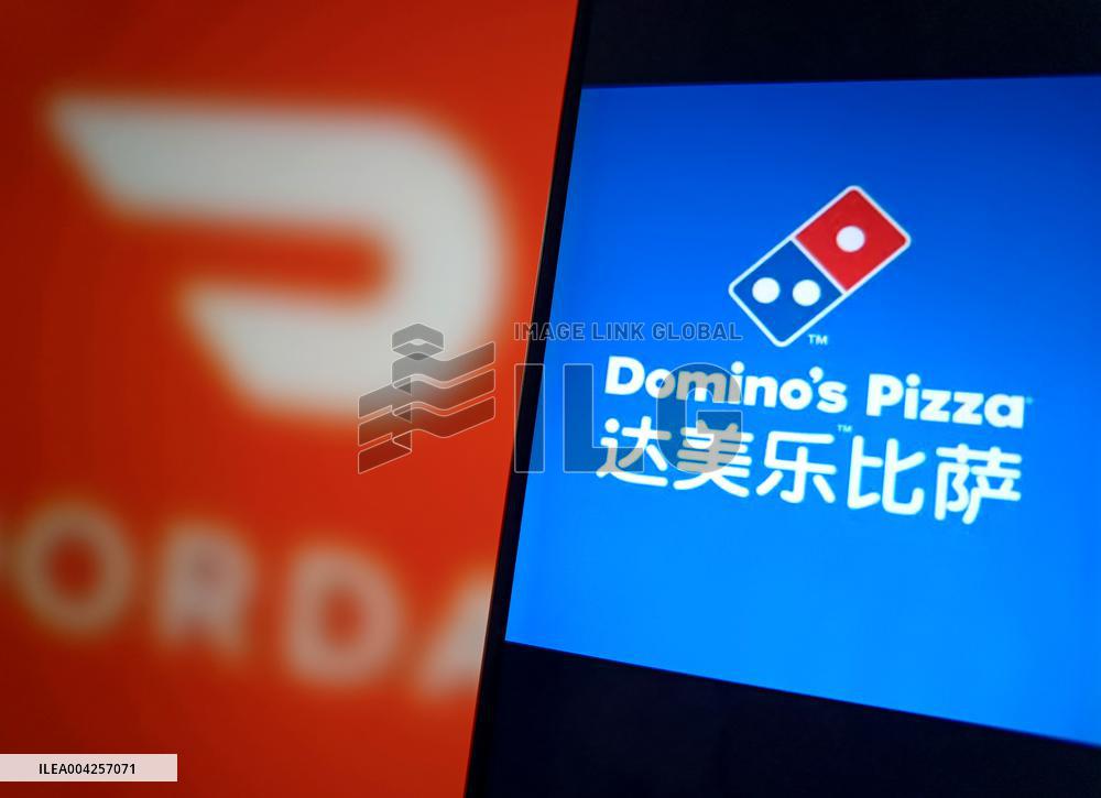 Illustration Domino DoorDash