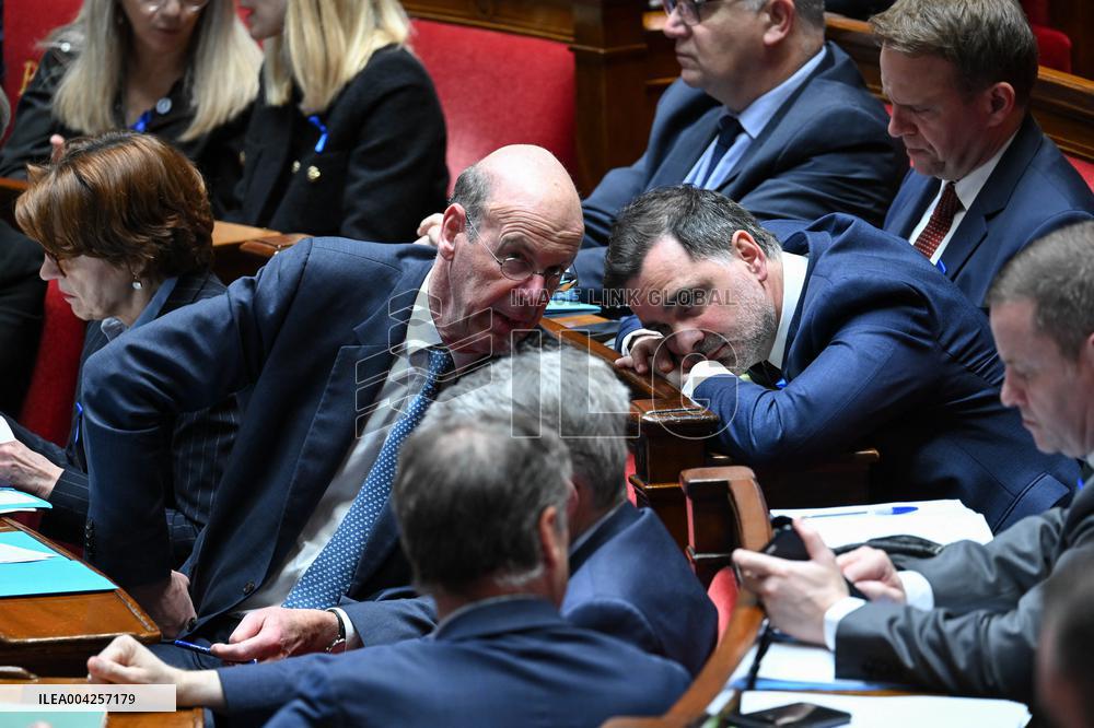Questions to Government at the National Assembly - Paris