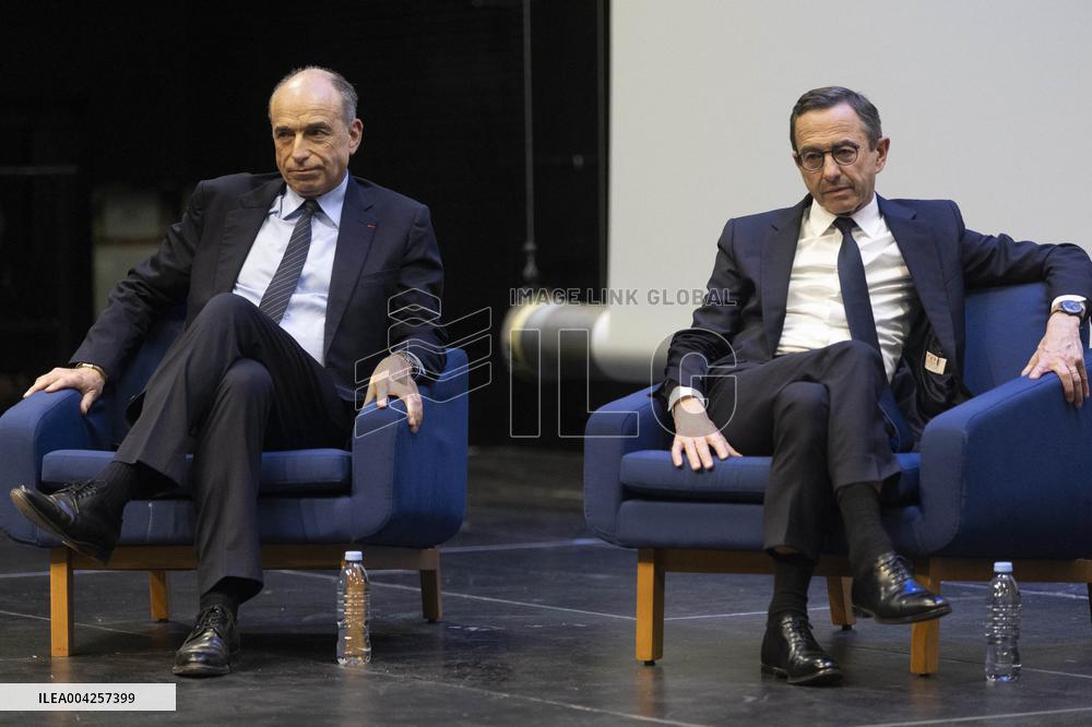 Bruno Retailleau LR Presidential Candidate in Meaux