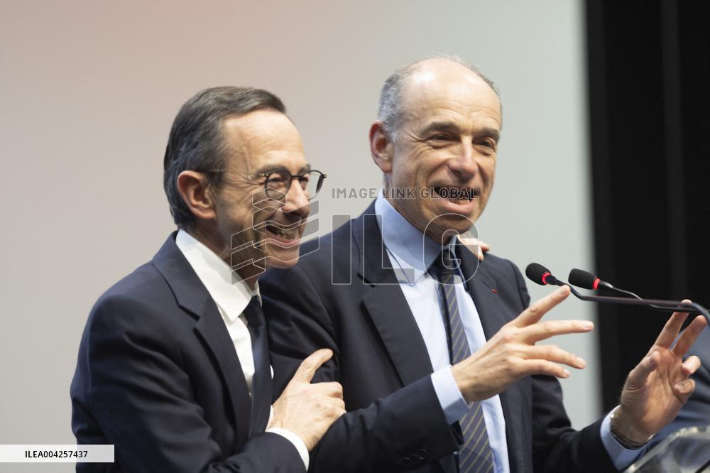 Bruno Retailleau LR Presidential Candidate in Meaux