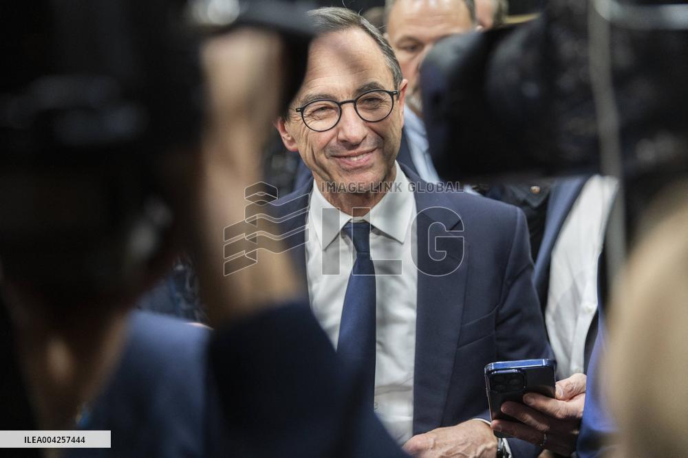 Bruno Retailleau LR Presidential Candidate in Meaux