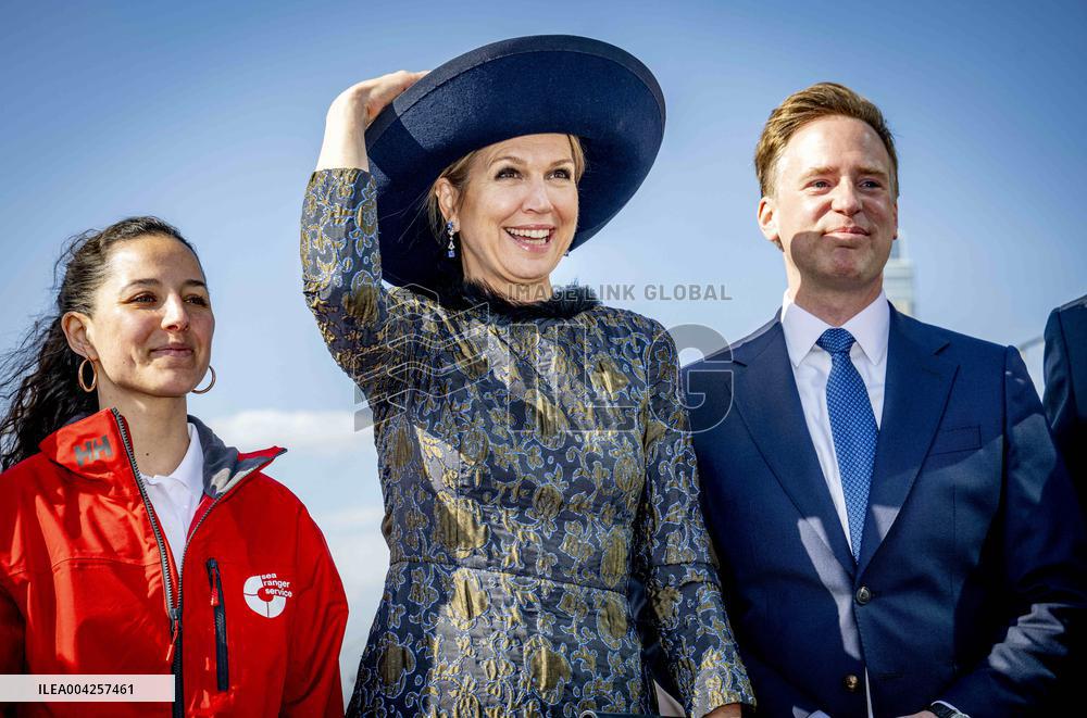 Queen Maxima Christens New Sea Ranger Ship - Rotterdam