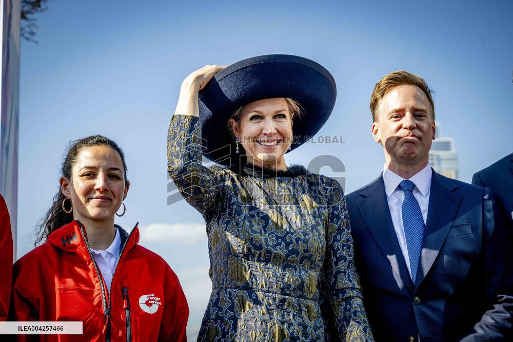 Queen Maxima Christens New Sea Ranger Ship - Rotterdam