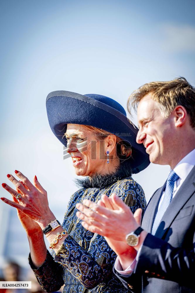Queen Maxima Christens New Sea Ranger Ship - Rotterdam