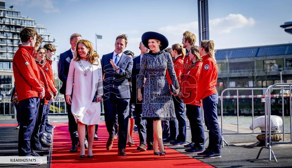 Queen Maxima Christens New Sea Ranger Ship - Rotterdam