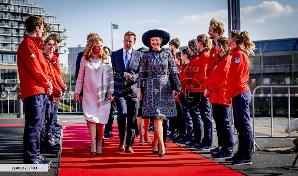 Queen Maxima Christens New Sea Ranger Ship - Rotterdam