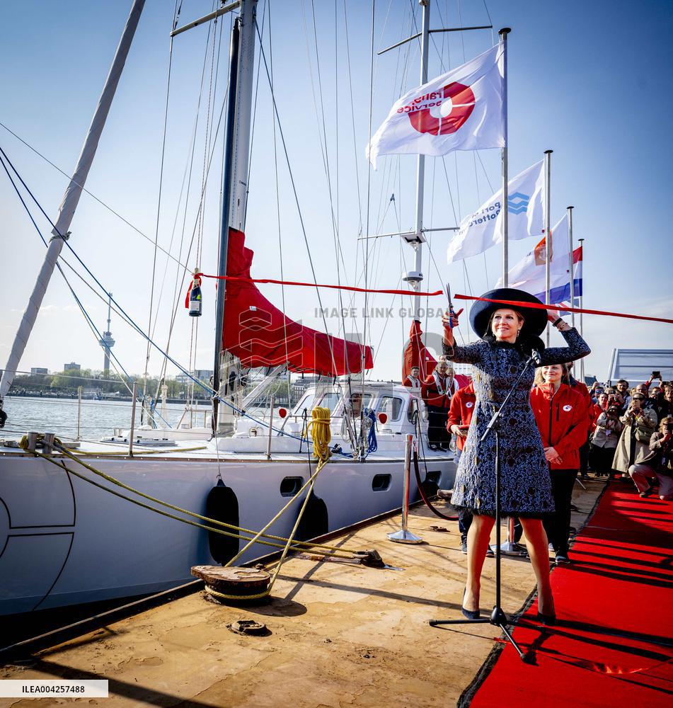 Queen Maxima Christens New Sea Ranger Ship - Rotterdam