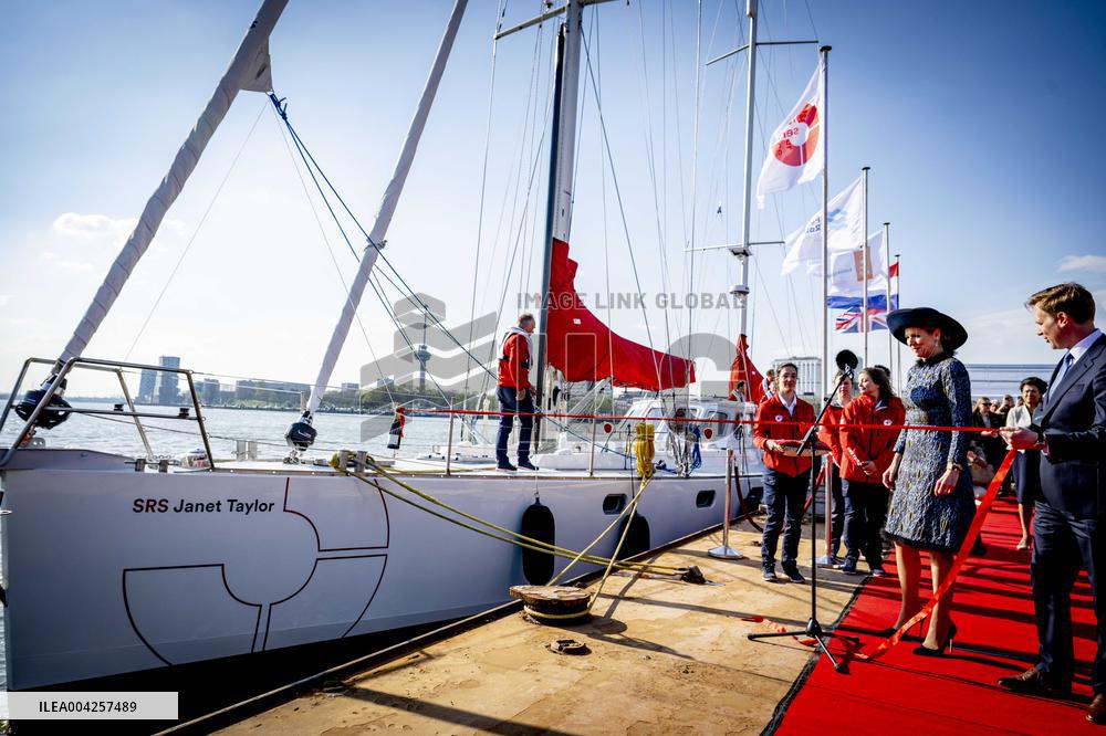Queen Maxima Christens New Sea Ranger Ship - Rotterdam