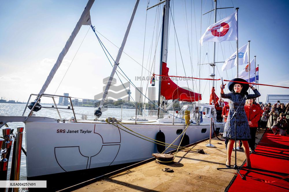 Queen Maxima Christens New Sea Ranger Ship - Rotterdam