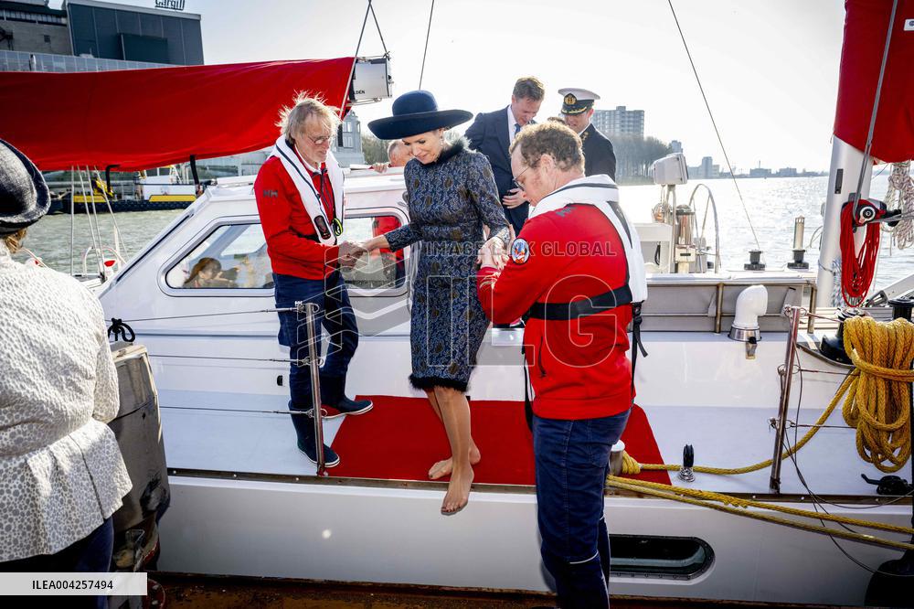 Queen Maxima Christens New Sea Ranger Ship - Rotterdam