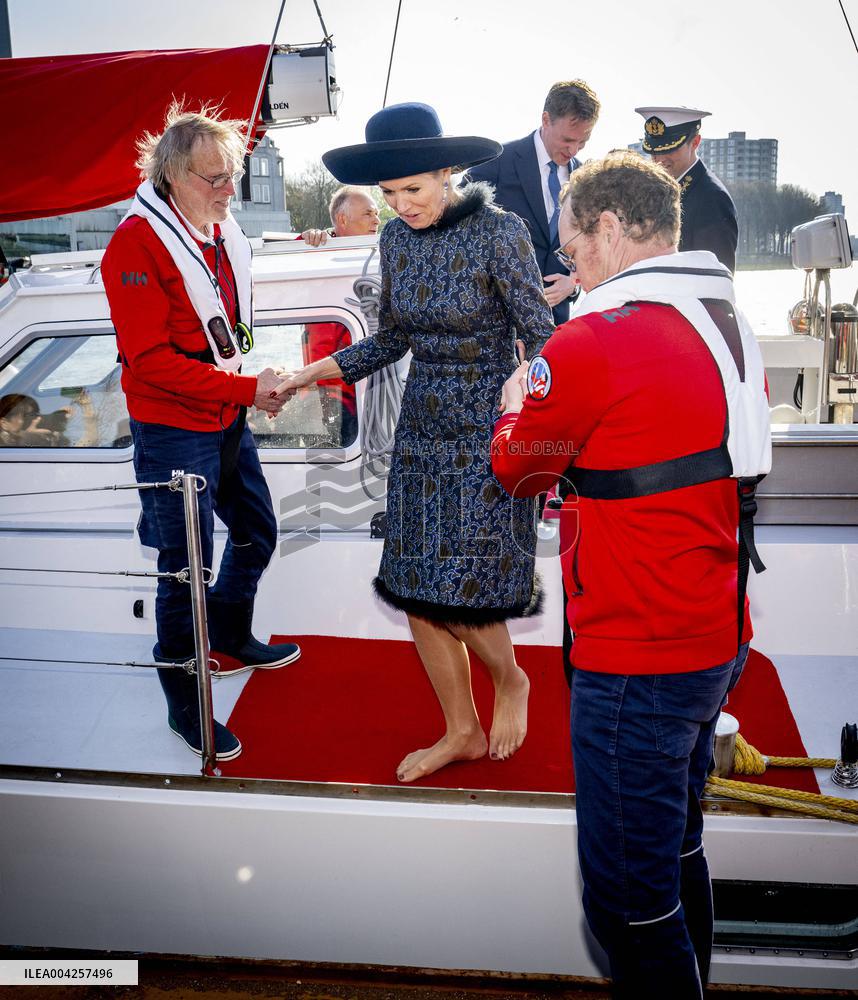 Queen Maxima Christens New Sea Ranger Ship - Rotterdam