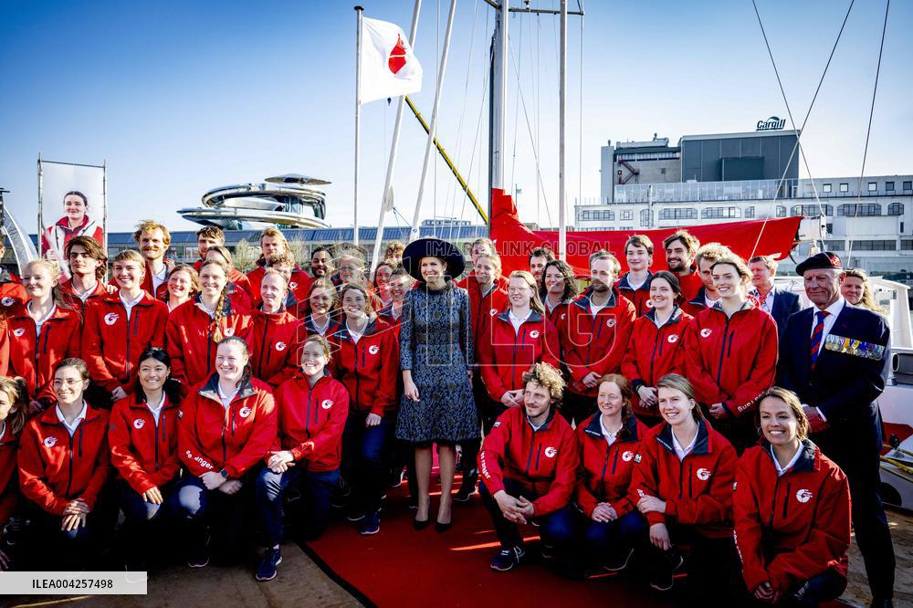 Queen Maxima Christens New Sea Ranger Ship - Rotterdam