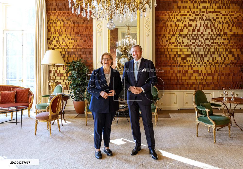 King receives German Federal Council President  - The Hague
