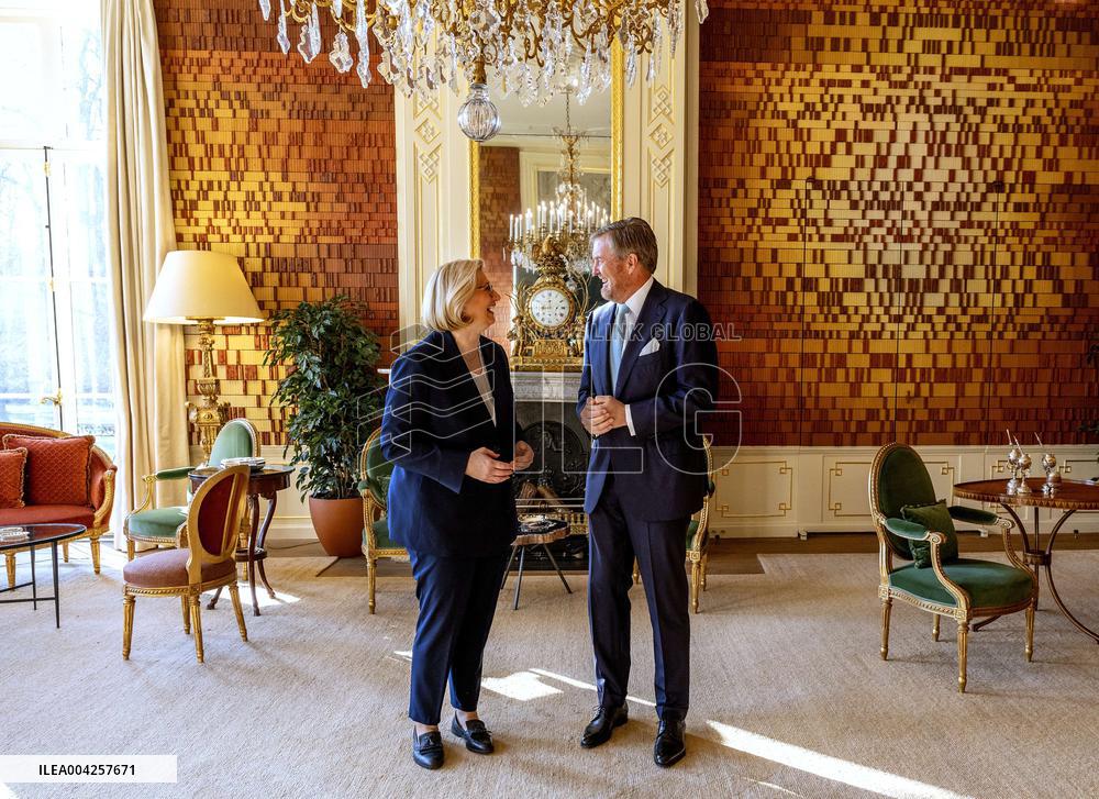 King receives German Federal Council President  - The Hague