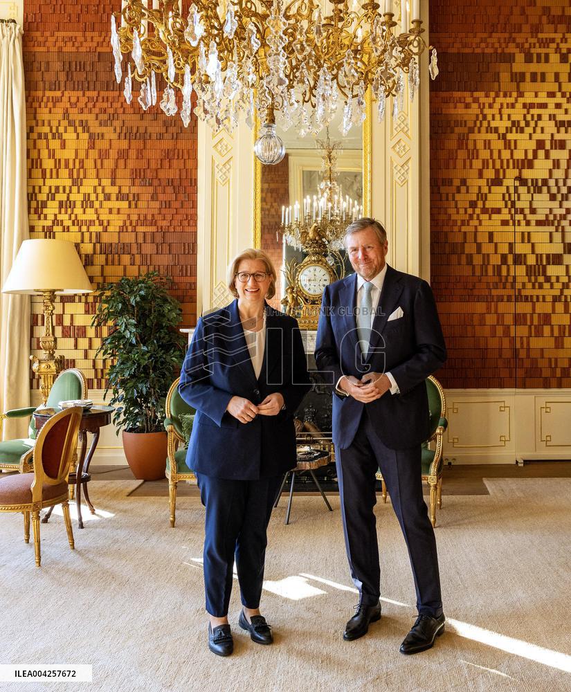 King receives German Federal Council President  - The Hague