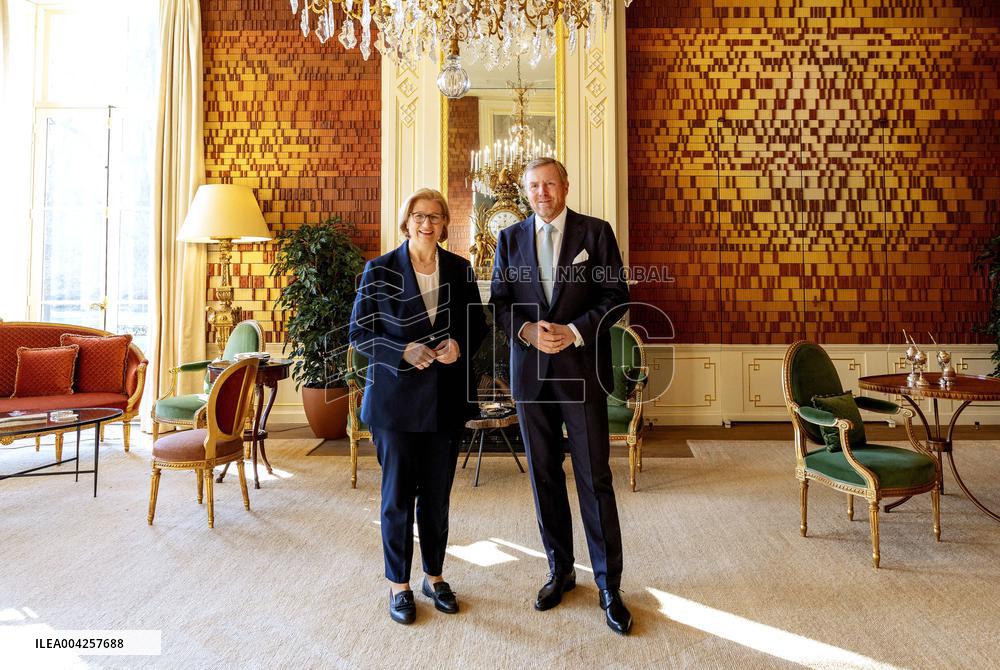 King receives German Federal Council President  - The Hague