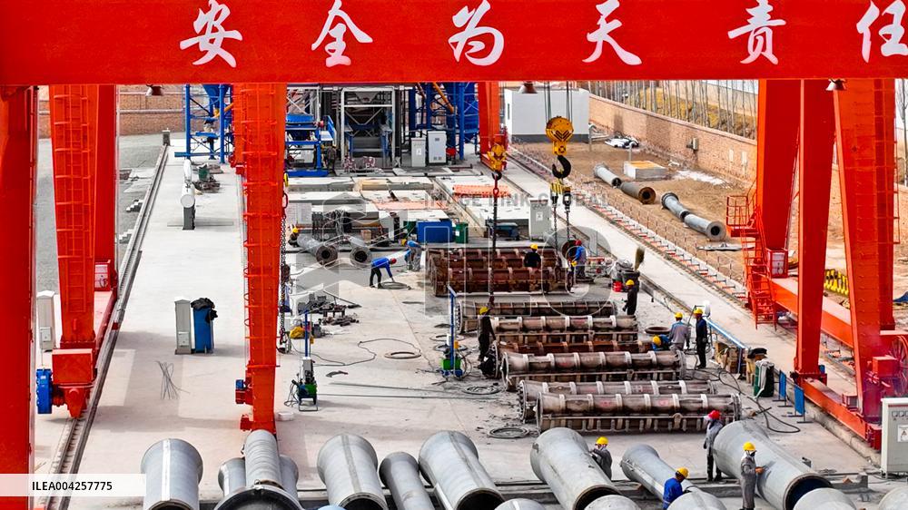 Water-saving Pipeline Production in Zhangye