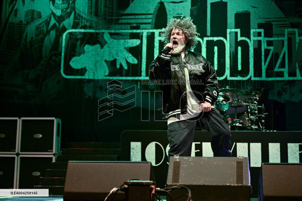 Fred Durst and Limp Bizkit at Accor Arena in Paris