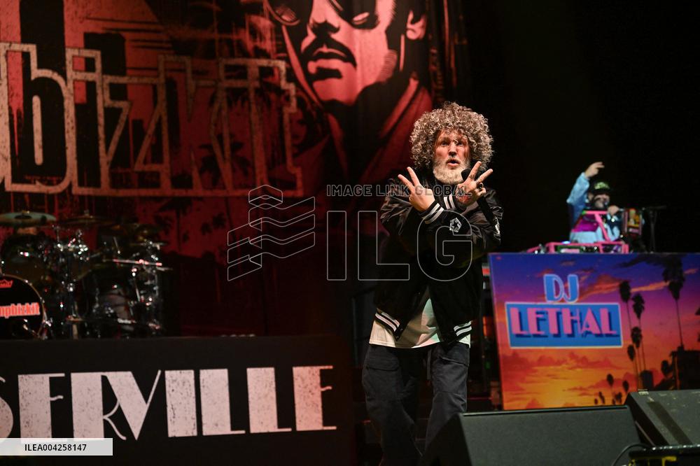 Fred Durst and Limp Bizkit at Accor Arena in Paris