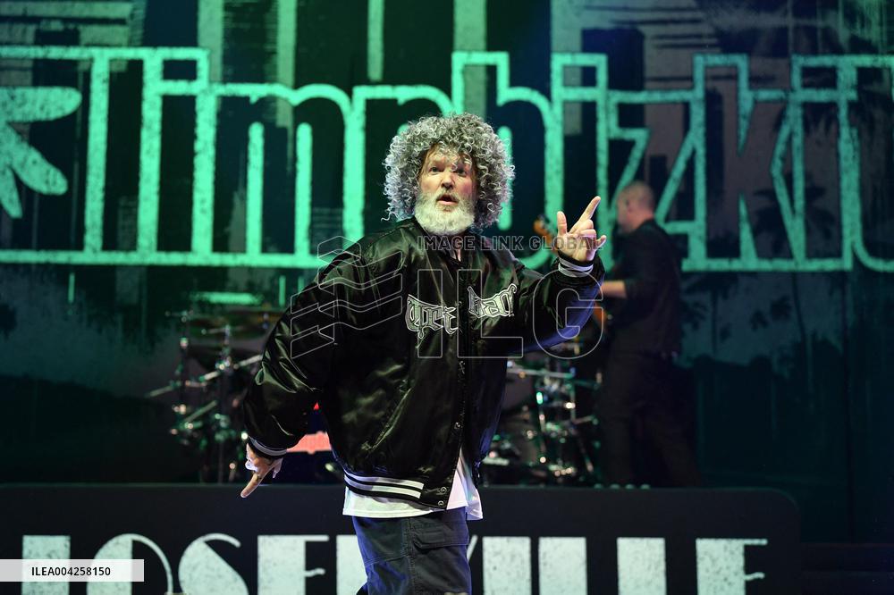 Fred Durst and Limp Bizkit at Accor Arena in Paris