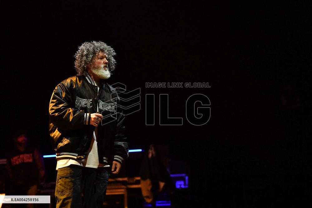 Fred Durst and Limp Bizkit at Accor Arena in Paris