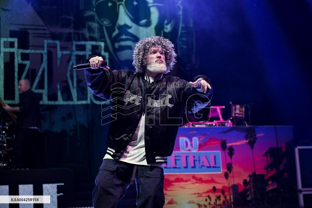 Fred Durst and Limp Bizkit at Accor Arena in Paris