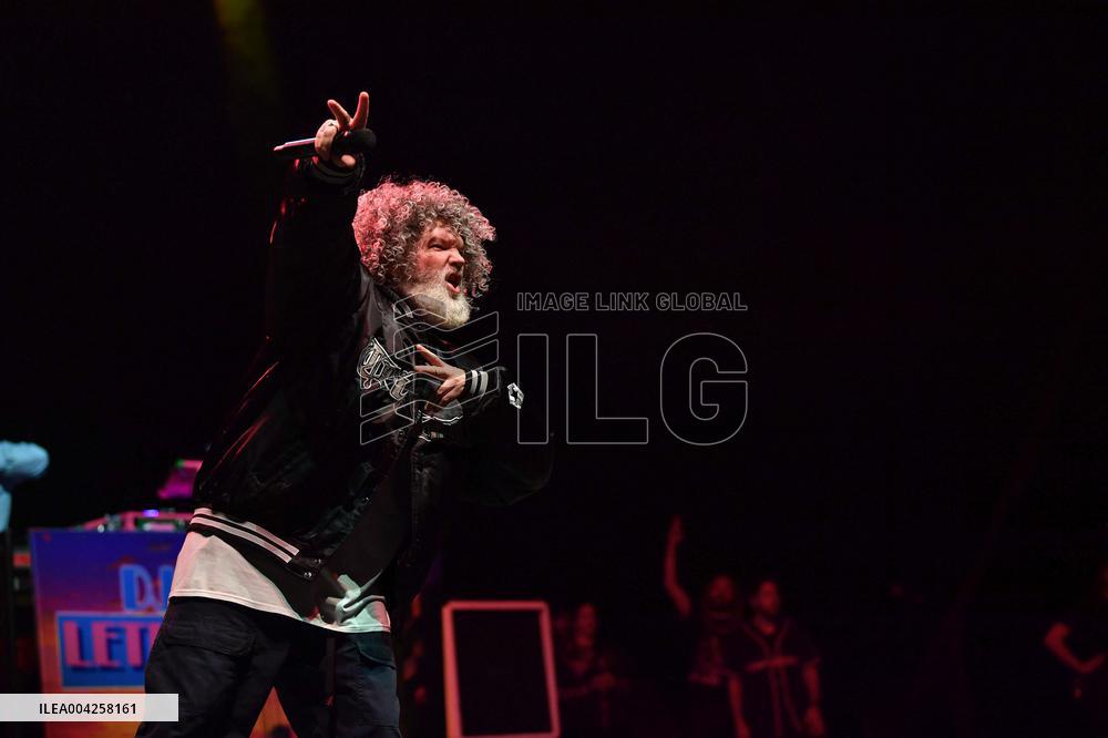 Fred Durst and Limp Bizkit at Accor Arena in Paris