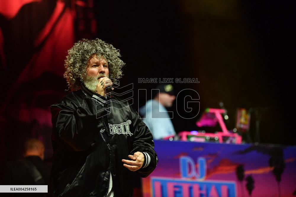 Fred Durst and Limp Bizkit at Accor Arena in Paris