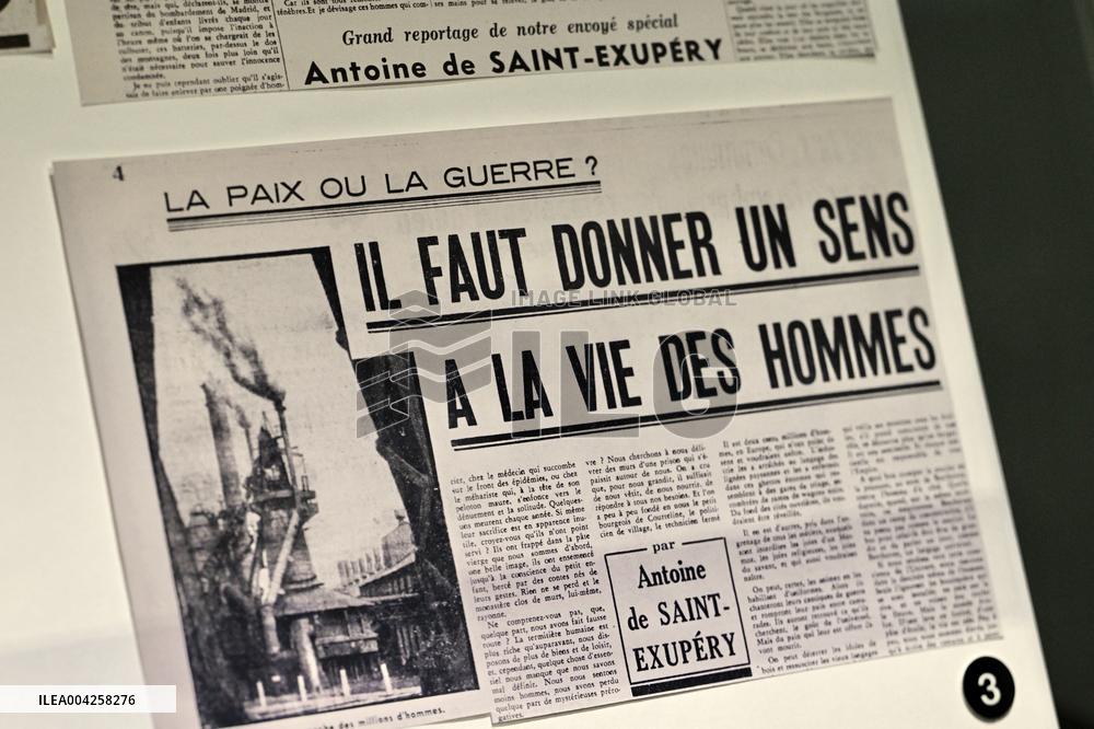 Exhibition on The Little Prince and Antoine de Saint Exupery - Strasbourg