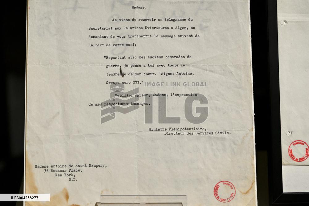 Exhibition on The Little Prince and Antoine de Saint Exupery - Strasbourg