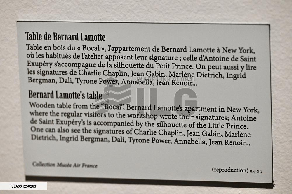 Exhibition on The Little Prince and Antoine de Saint Exupery - Strasbourg