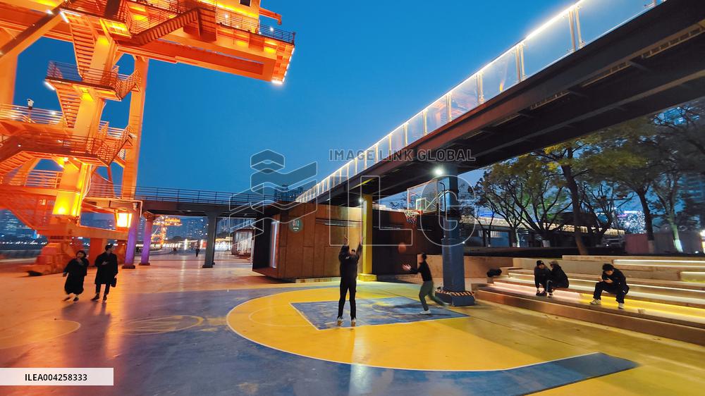 Xuhui Binjiang NBA Basketball Arena in Shanghai