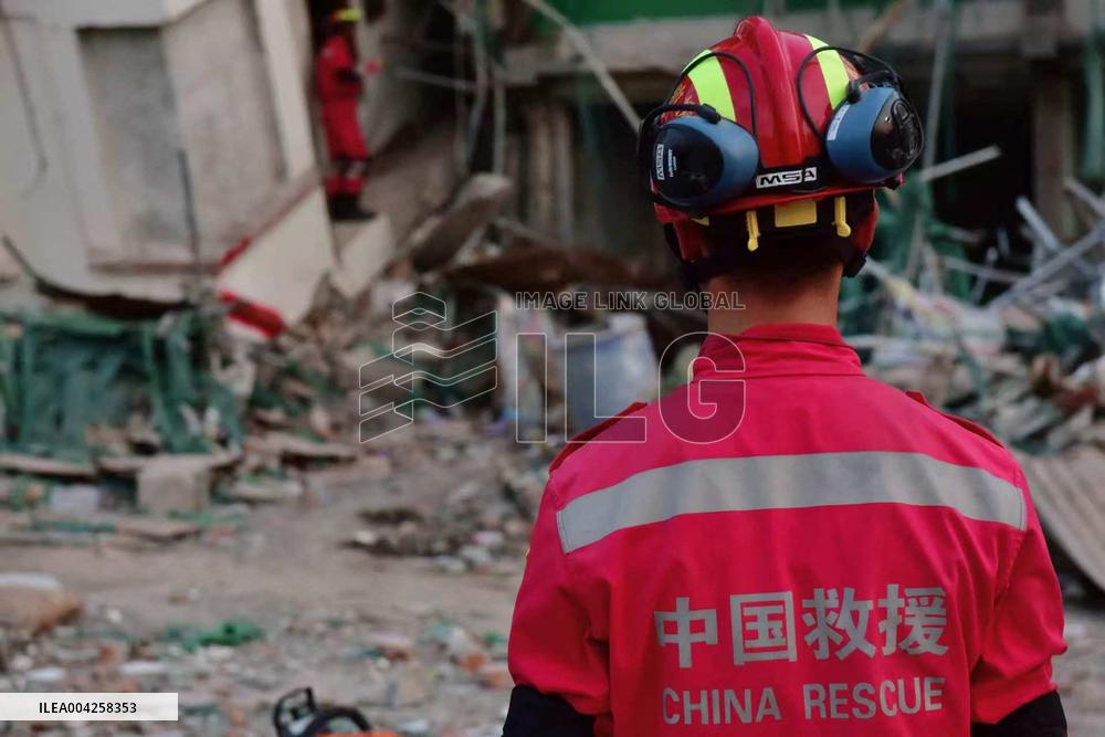 Rescue Operations in Mandalay - Myanmar
