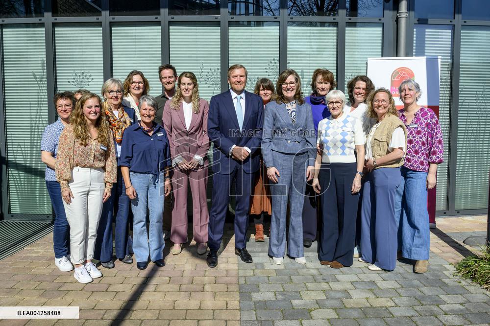King Willem-Alexander Visits Hospice and Hospital - Netherlands